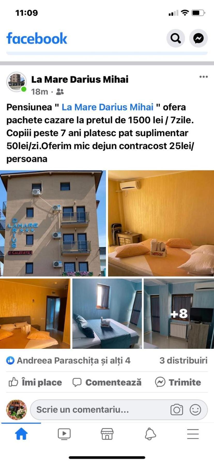 La Mare Darius Mihai Năvodari Exterior foto